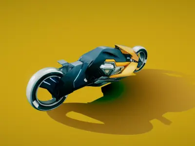 scifi bike Free 3D model purchase