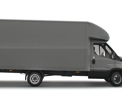Iveco Daily Luton Box 2014 3D model