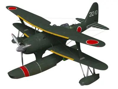 Mitsubishi F1M Pete 3D model