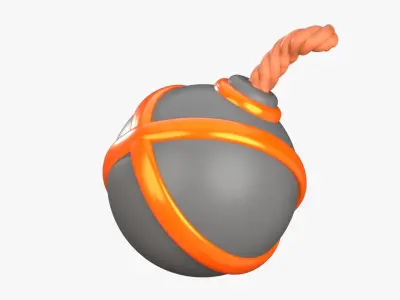 Bomb 3D Illustration 3D model get