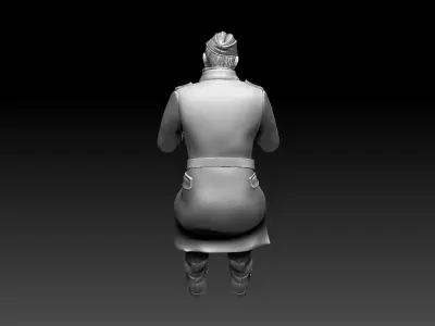 german driver soldier 3D print model get