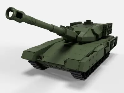 Military SPA 3D model PBR