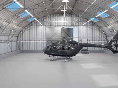 Airbus Helicopter H145 3D model