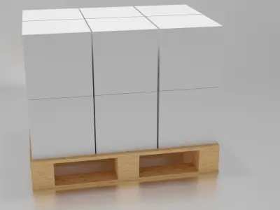 Pallet wooden pallets Free 3D model purchase