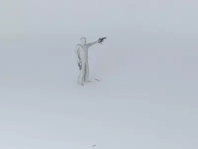 Concept Automatic Pistol - S.P.R.I.N.T  Free 3D model