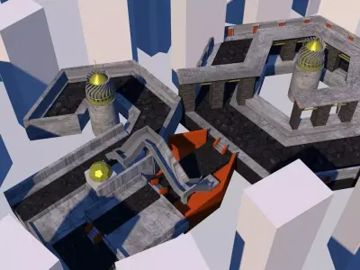 Elmamalek game map 3D model
