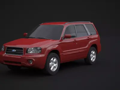 Subaru Forester 2004 3D model