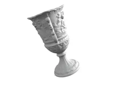 Decorated vase - trophy 3D print model
