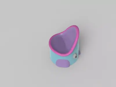 Carp chair Free low-poly 3D model