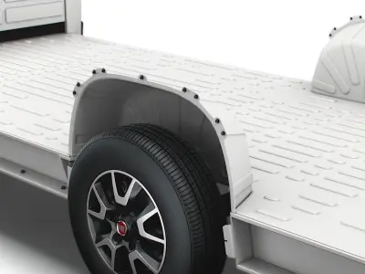 Fiat Ducato 3540 L4 platform cab 2021 3D model