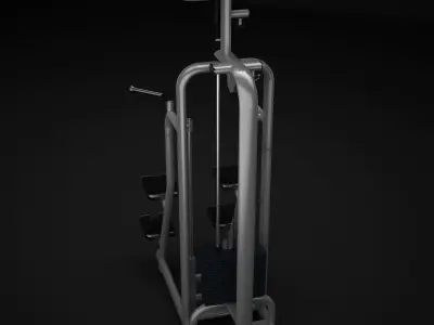 Easy Chin Dip Machine 3D model