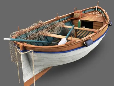 fishing boat 3D model
