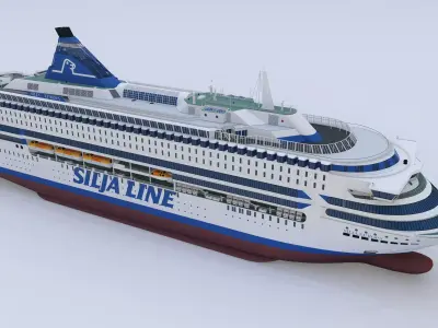 Silja Europa - Silja Line 3D model
