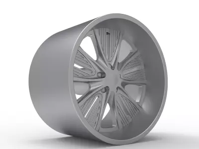 FOOSE ARCH WHEEL 3D PRINT MODEL 3D print model