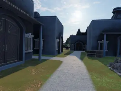 Ancient Sky City 3D model