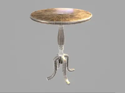 Vintage Table 3D model purchase
