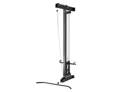 Wall-mounted Lat Pulldown Machine 3D Model 3D model