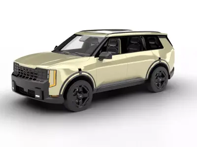 Kia Telluride X-Line SX 2027 3d model 3D model