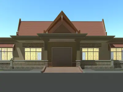 PUBLIC BUILDING 3D model