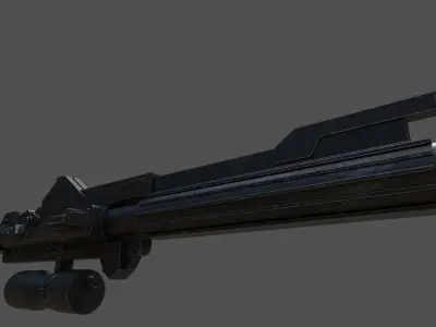 Blaster Rifle DC-15A 3D model