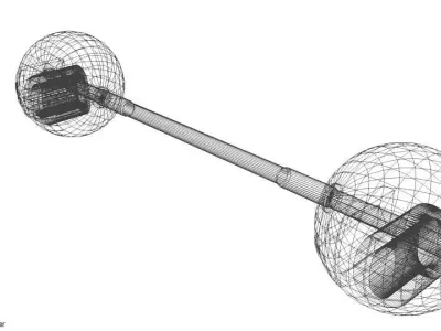 Exercise Equipment Spherebell 3D model