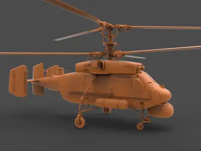 Ka - 25 3D print model