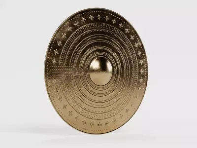 -Viking Shield V5- 3D model