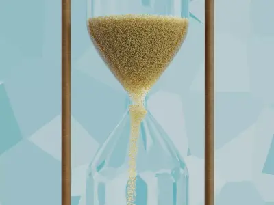 Hourglass 3D model