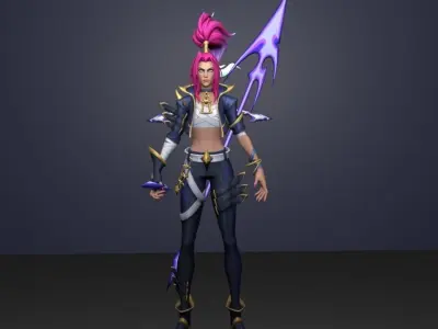 kalista 3D model