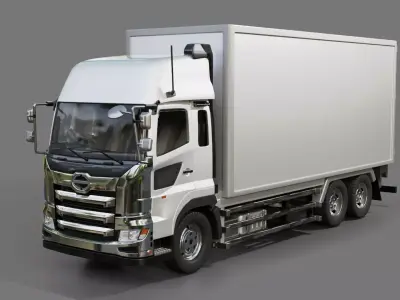 Hino Profia Cargo Truck 3D model