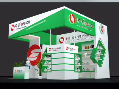 Exhibition - Area -6X6-3DMAX2010-017 3D model