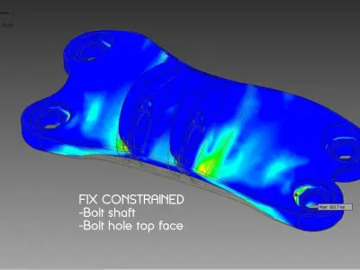 Ride II Bracket Free 3D model