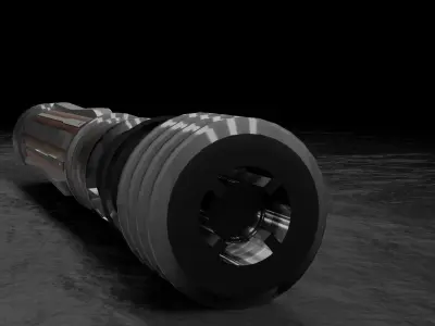 Leia Organa Lightsaber 3D model
