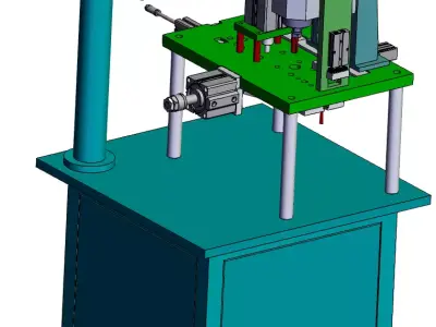 Automatic Hole Reaming Machine  3D model