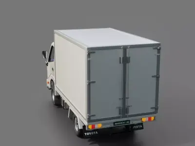Hino Dutro Cargo Truck 3D model