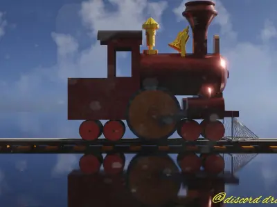 choo choo Charlie 3D model