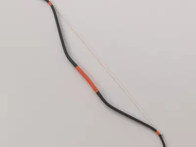 Traditional Bow 3D model purchase