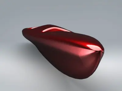 Kayak canoe 3D model
