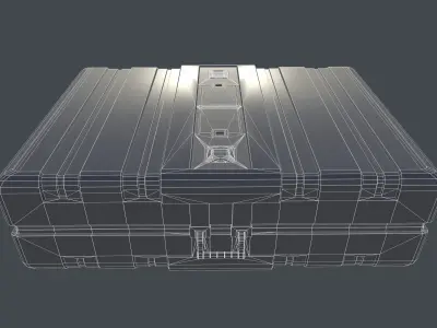 Sci-Fi Case Low-poly 3D model purchase