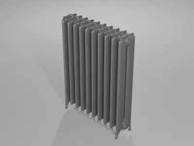 Epoca Cast Iron Radiator 2C10 3D model