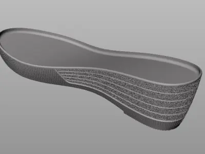3D sole design for women 3D model