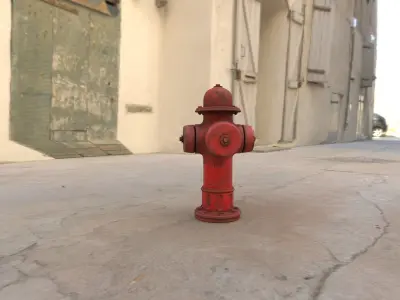 3D Hydrant Free 3D model