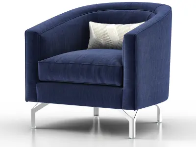 ANNETTE CABRIOLE Armchair 3D model