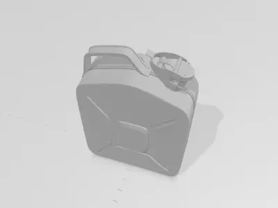 Fuel Jerry can Free 3D print model