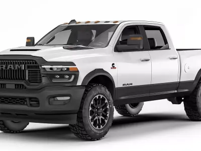 RAM 2500 Rebel 2025 3D model