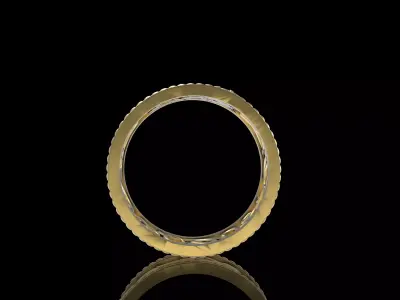 Dragon Band Ring 3D print model