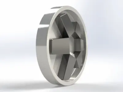 QNT 3D Part STL and IGES 3D print model 3D print model