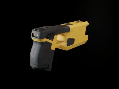 Taser 7 laser gun Low-poly 3D model