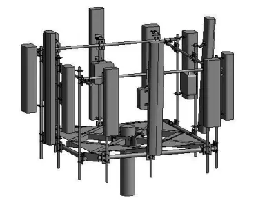 ANTENNA TOWER-2 REVIT FAMILY 2016 3D model