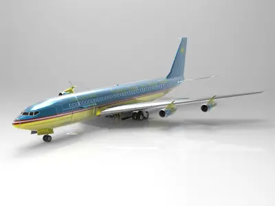 Aircraft 707 3D model